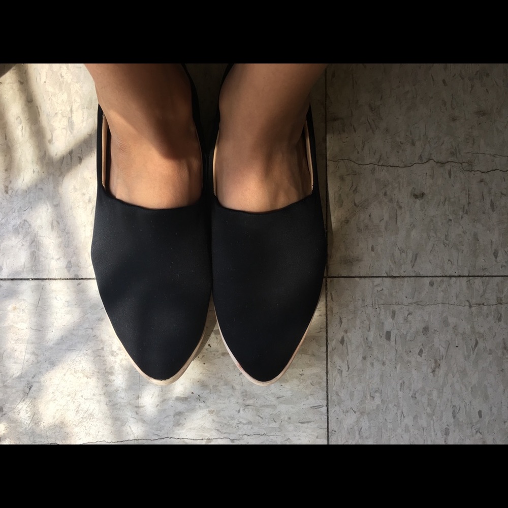Nine West black slip-ons!